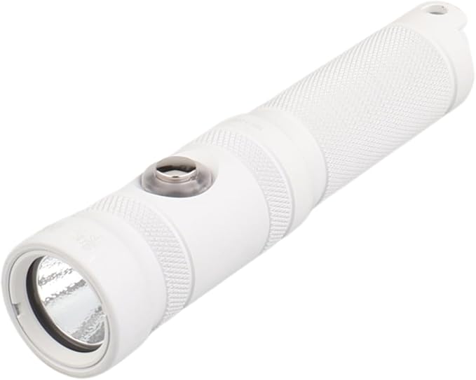 Kraken Sports NR-1000 Back Up Dive Light 1000 Lumens, 330ft/100m Depth Rating, 90 Minutes Burn Time at Full Power, White