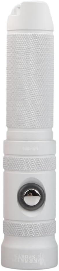 Kraken Sports NR-1000 Back Up Dive Light 1000 Lumens, 330ft/100m Depth Rating, 90 Minutes Burn Time at Full Power, White