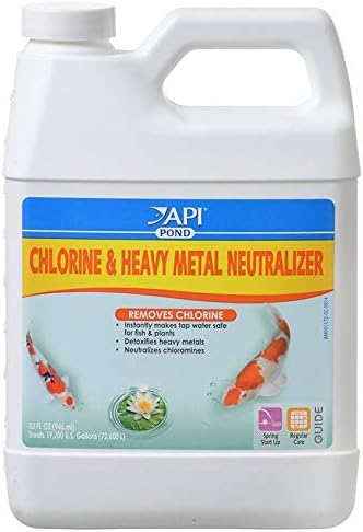 (2 Pack) Mars Fishcare Pondcare Chlorine and Heavy Metal Neutralizer 32 Ounce