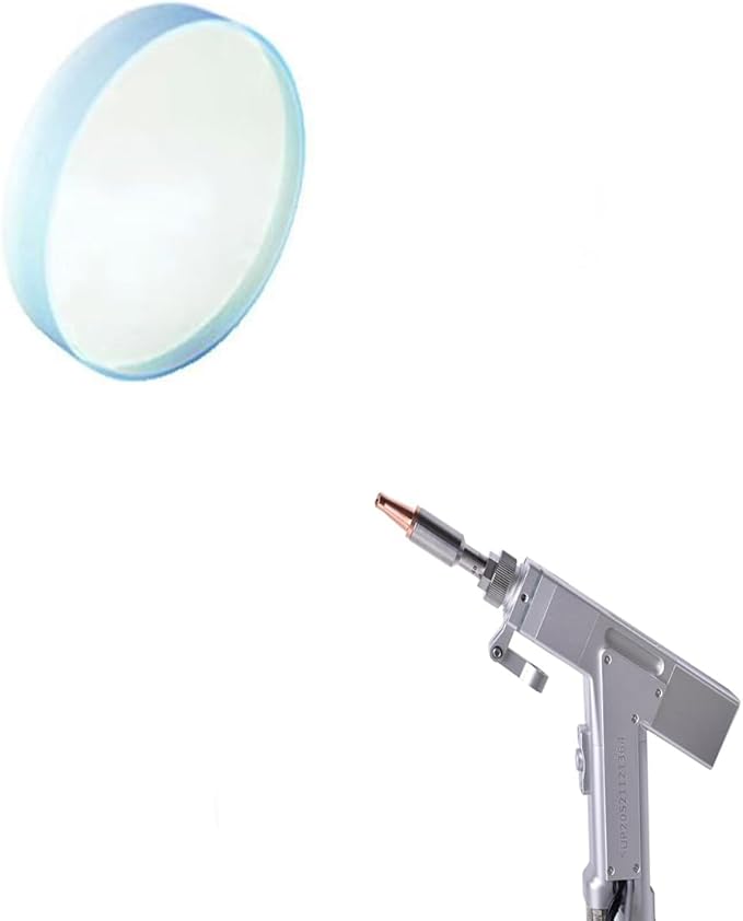 Laser Welding Focusing Lens Dia.20mm CT4.5 Focus200, Focus Lenses for Hand-held Welding Head SUP23S/T(D20*4.5-F200)