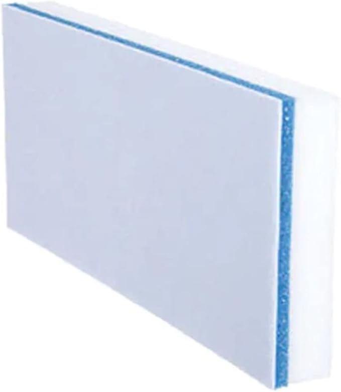 Eraser Bundle: 5-Pack Melamine Erasing Sponges + Pro-Graad Utility Pad Holder - Commercial Grade Floor Tile Grout Baseboard Walls Cleaning Kit