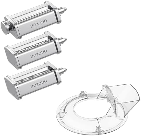 Pasta Attachment & Pouring Shield for KitchenAid Mixer