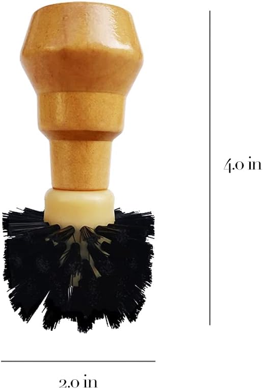Coffee Filter Cleaning Brush of Coffee Espresso Machines Barista Tools Specially Designed for Coffee 51mm Portafilter Basket