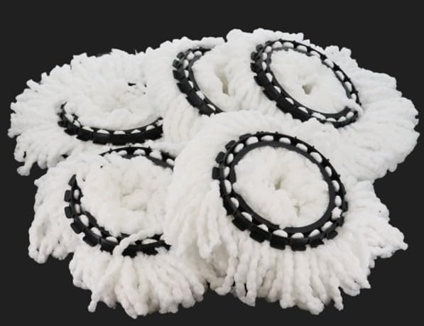 Replacement Microfiber Mop Heads - 5 Pack