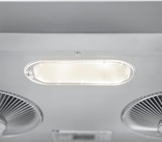 Pacific Auto Clean Under Cabinet Ducted Range Hood 42" - 900 CFM Powerful 6-Speed Kitchen Vent Hood - Electric Stainless Steel - LED Lights, Auto Steam Cleaning, Removable Grease Tray AC3342BS