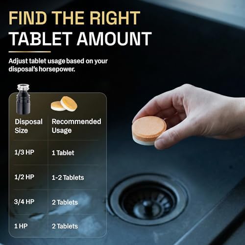 Zyro Washing Machine Cleaner & Garbage Disposal Cleaner Bundle | Includes 24 Pack Washing Machine Cleaner Tablets and 24 Pack Garbage Disposal Cleaner Tablets | Deep Cleaning & Odor Eliminating Tablet