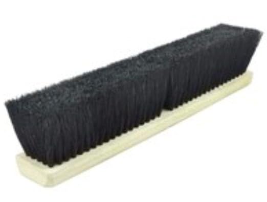 Weiler 42006 16" Block Size, Black Tampico Fill, Medium Sweep Floor Brush