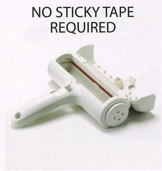 Dukes Pet Hair Remover Roller - Convenient, Portable, and Lightweight Non-Adhesive Solution for Rapidly Removing Dog Or Cat Hair from Clothes, Couch, Carpet and Other Surfaces Using Static Energy