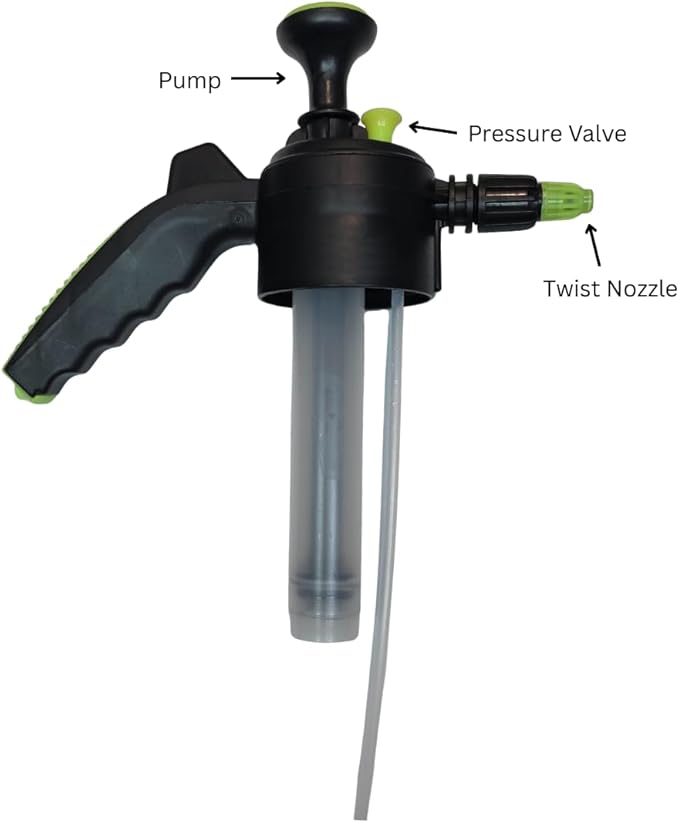 Quality Chemical Alumanew & Pressure Sprayer (2 Liter Pressure Sprayer, Alumanew (128 Fl oz) & Pressure Sprayer)