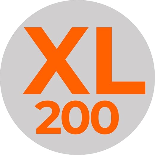 1st Choice 6 mil Orange Gloves, Disposable, Latex Free, Raised Diamond Grip, Mechanic Glove for Men, XLarge, 2 Boxes of 100