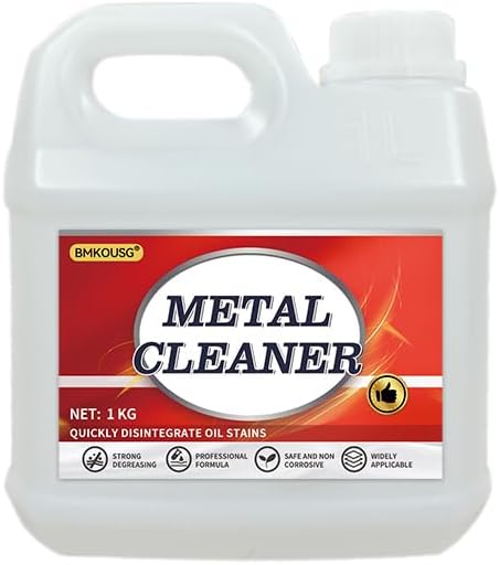 Heavy Duty Degreaser & Cleaner for Metal, Tools & Automotive Parts, Industrial Strength Cleaner for Hardware Parts, Engine, Machinery | Fast Acting Multi-Surface Oil Grease Remover (1kg)