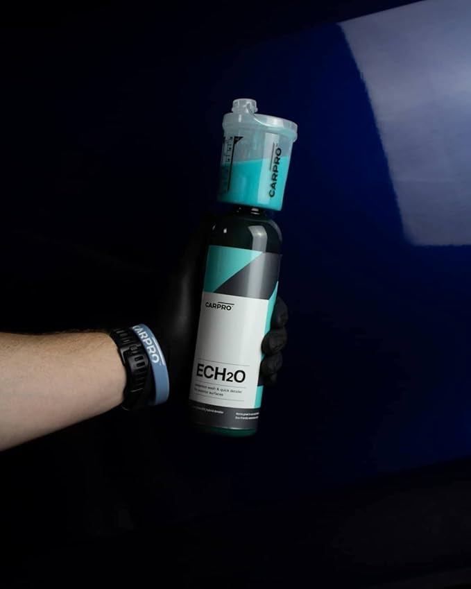 CARPRO ECH2O Waterless Wash, High Gloss Detail Spray, Rinse-Less Wash, and Clay Lubricant Concentrate - 4 Liter (135oz)