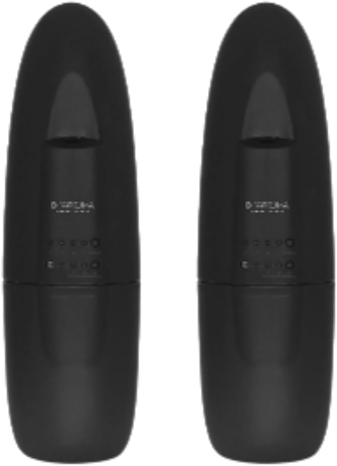 Di’Aroma Plug in Waterless Diffuser, Cold Air Nebulizing Scent Diffuser Machine, Air Freshener Diffuser for Home, Office & Spa, Up to 500 Sq Ft (2 Pack of Black)