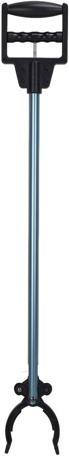 Reacher Grabber Pickup Tool, 32" Extendable Grabber Tool for Elderly, Trash Picker with Lightweight Aluminum Handle, Garden Grabber Reacher for Litter Picking, Indoor Outdoor Garbage Pickup Tool