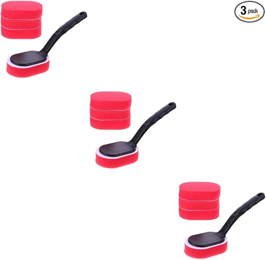 Healifty 15pcs Auto Detailing Brush Tire Cleaning Applicator Ergonomic Handle Car Polish