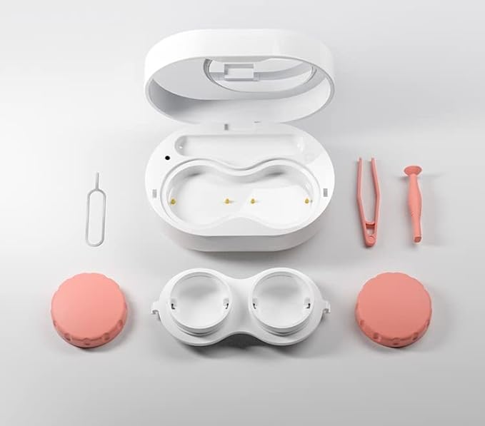 3N Contact Lens Hydrate Machine, Should be Used with MV Series Contact Lens Cleaner Machine, Fit Disposal Soft Lens, Colored Contact Lens, RGP Lens and OK Lens (Green)