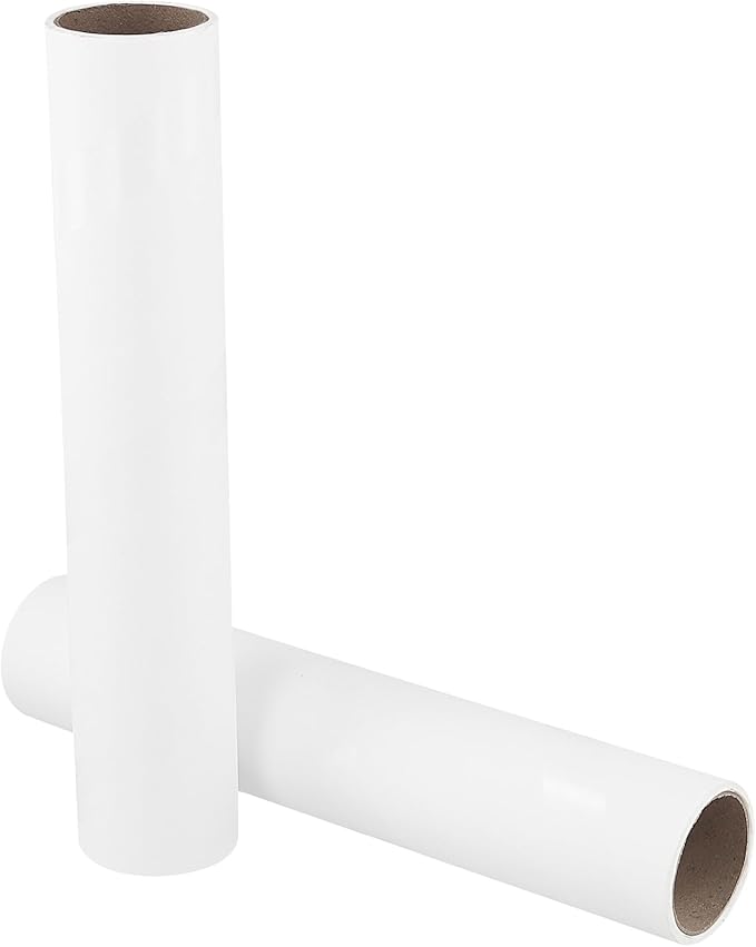 MOUYAT 9.45 Inch Extra Wide Lint Roller Refills - 20 Rolls 1200 Sheets High Adhesive Paper for Pet Hair Removal on Floors and Carpets
