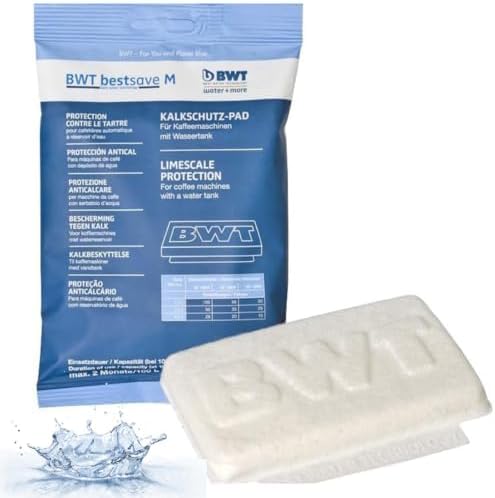 BWT Bestsave M Limescale Protection Pad For Coffee Machine And Espresso Machine - Capacity Upto 2 Months or 100 liters - PACK OF 5