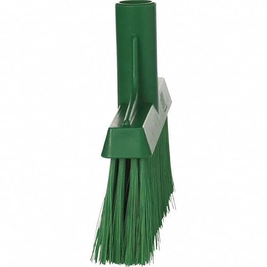 Remco 1 1/2 x 9 1/2 in Sweep Face Broom Head, Soft, Synthetic, Green 31042-1 Each