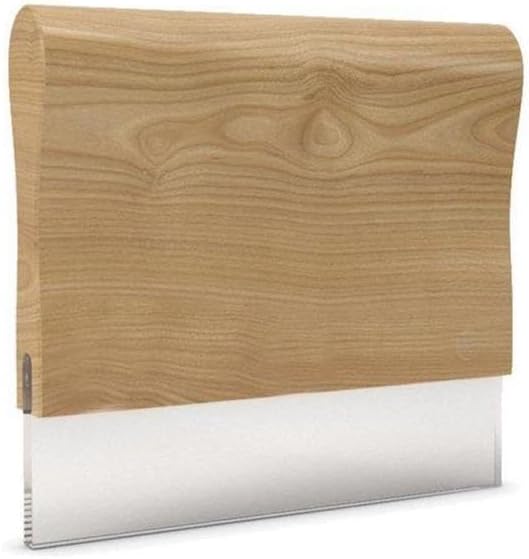 Ecotex Wooden Screen Printing Squeegee 10" - 70 Durometer Rubber Blade, Ink Scraper for Silk Screen Frames, Durable Clear Blade, Screen Printing Supplies