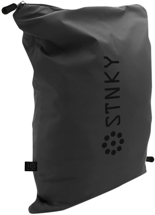 STNKY Bag Pro - Laundry Bags With Zips, Handles and Internal Mesh Bag for Travel, Yoga, Healthcare, Gym Kit, Laundry (Standard, Grey)