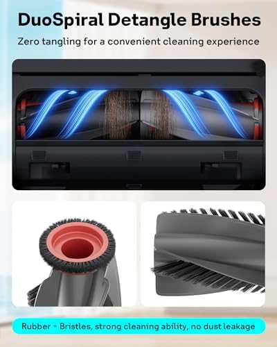 E25 E28 Replacement Parts for eufy Omni Robot Vacuum E25 E28, 12 Pack E25 Dust Bags + 12 Pack E25 Accessories Parts