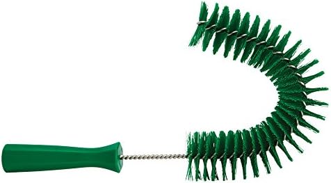7 7/8 in W Hook Brush, Medium, 5 1/4 in L Handle, 15 1/2 in L Brush, Green, Polypropylene - 1 Each