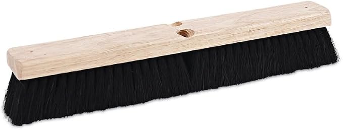 Boardwalk BWK20218 2.5 in. Black Tampico Fiber Bristles 18 in. Brush Floor Brush Head