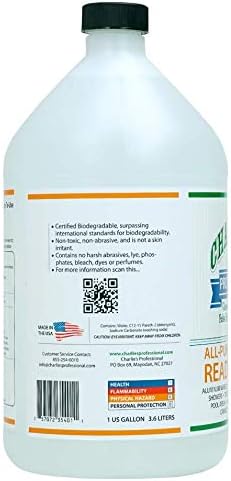 CHARLIE'S PROFESSIONAL Cleans Everything From False Teeth to Diesel Engines Ready-to-Use Biodegradable All Purpose Cleaner, 1 Gallon