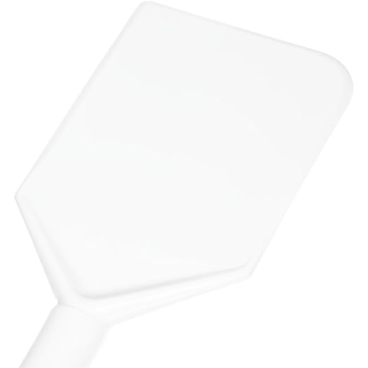 SPARTA Nylon Paddle Mixing Scraper, Food Safe, Waterproof with Long Handle for Large Batch Cooking and Cleaning, 48 Inches, White