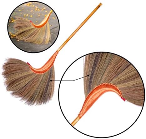 Natural Grass Broom 100% Handmade (Traditional)
