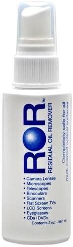ROR Optical Lens Cleaner Spray Bottle VV-ROR2 (2 oz - Pack of 3)