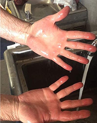 M/A Wonder Scrub - Industrial Strength Mechanic Hand Cleaner - All Natural Walnut Shell Soap - Tough on Grease and Dirt (Gallon 4 Pack & Pump)
