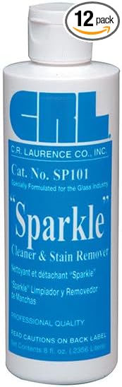 CRL "Sparkle" Cleaner and Stain Remover - 12 Bottles (Case)
