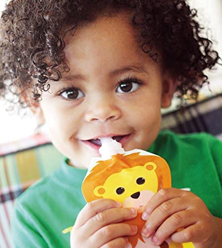 Squooshi Filling Station, Your Easiest to use Baby Food Maker/Pouch Filler for Homemade Baby Puree, BPA-Free, Dishwasher Safe, with Reusable Baby Food Pouches for Infants & Toddlers