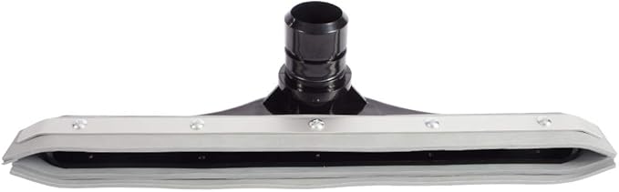 Cen-Tec Systems 94896 Wet/Dry Squeegee Vacuum Attachment with 1-Piece S-Wand, Aluminum