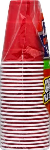 Hefty Easy Grip Disposable Plastic Cold Cups, Red, 18 Ounce (50 Count (Pack of 3))