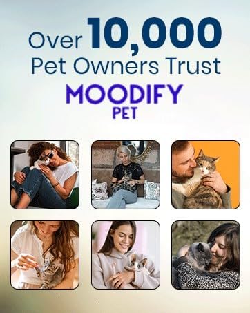 MoodifyPet Pet Odor Eliminator for Home | Cat Litter Deodorizer, 30-Day Odor Neutralizer for Strong Odor, Non-Toxic, Fragrance-Free, Safe for Pets & Homes