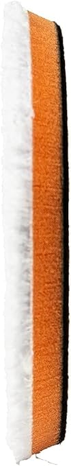 Lake Country 5.5" HDO Light Cutting Microfiber One-Step Pad (2-Pack) for Random Orbital Polsiher. Fits 5" Backing Plate