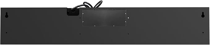 COSMO COS-5U30-BK 30 in. Delta Collection Ducted Under Cabinet Range Hood, Button Controls, Reusable Filters, LED Lights in Matte Black