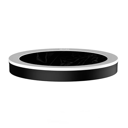 TOWNEW S2000 Official Refill Rings for Smart Bathroom Trash Can, Sturdy Trash Bags for Electric Automatic Trash Can, 5.5 Gallon, 8 pcs White Refill Rings