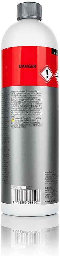 Koch-Chemie - Alkali Wheel Cleaner - High-pH Wheel Cleaner for Wheels and Tires - Dissolves Dirt and Brake dust Without irritating Skin - 1 Liter