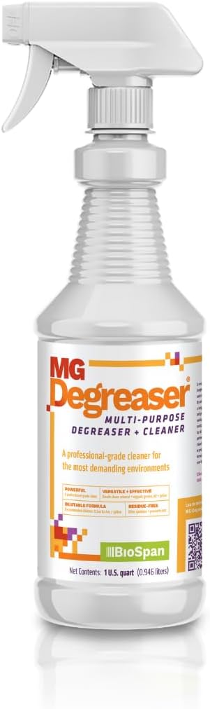 Technologies MG Degreaser, Industrial Liquid Degreaser, Concentrated Formula (Quart)