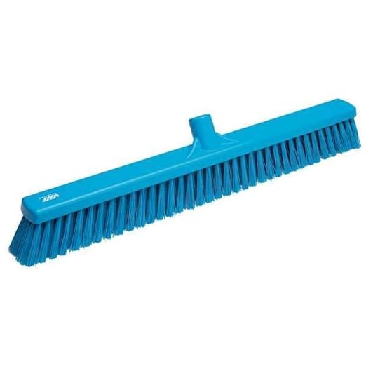Vikan 24 in Sweep Face Broom Head, Soft, Synthetic, Blue 31993-1 Each