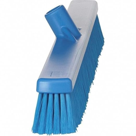 Vikan 24 in Sweep Face Broom Head, Soft, Synthetic, Blue 31993-1 Each