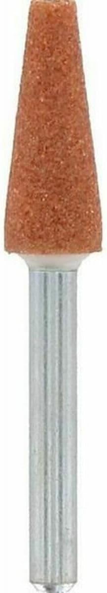 Dremel 953 Aluminium Oxide Grinding Stones Accessory Set, 3 Cone-shaped Grinding Stones for Grinding and Sharpening Metals (6,4 mm)