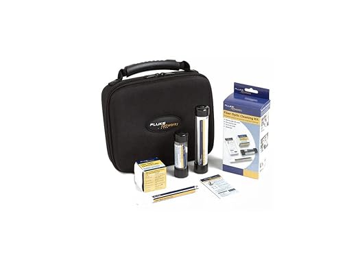 Fluke Networks NFC-KIT-CASE Fiber Optic Cleaning Kit with Case