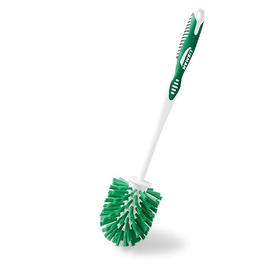 Libman Commercial 22 Round Bowl Brush, Polypropylene, 14" Total Length, Green and White (Pack of 6)