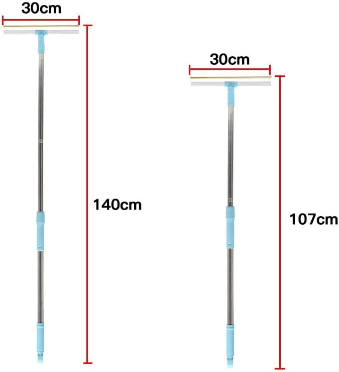 Carpet Rake for Pet Hair Removal, 55" Long Handle Carpet Pet Hair Removal Carpet Scraper Dog Cat Hair Remover for Sofa Couch Car Rug 2-Pcs Set Pet Hair Carpet Rake (Blue)
