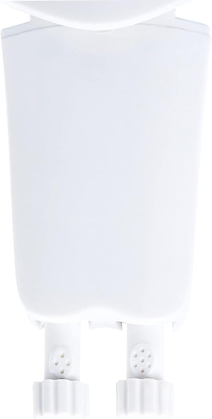 Luxury White Blue - Bidet Attachment for Toilet Seat - Dual Nozzles, Self-Cleaning, Non-Electric Water Sprayer, Save Money On Toilet Paper and Reduce Waste